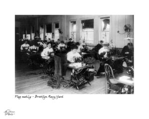 Flag Making - Brooklyn Navy Yard